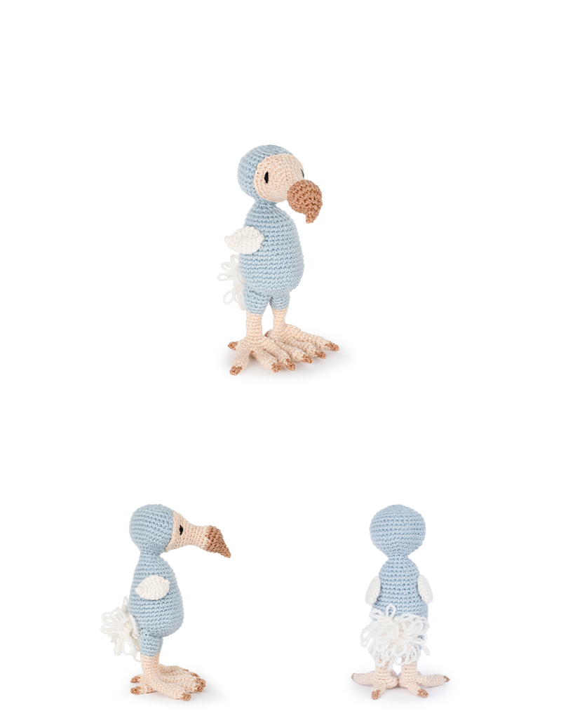toft ed's animal liz the dodo amigurumi crochet